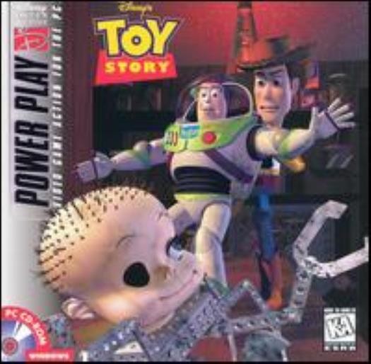 Disney's Toy Story Power Play PC CD animated movie based film rescue Buzz game!