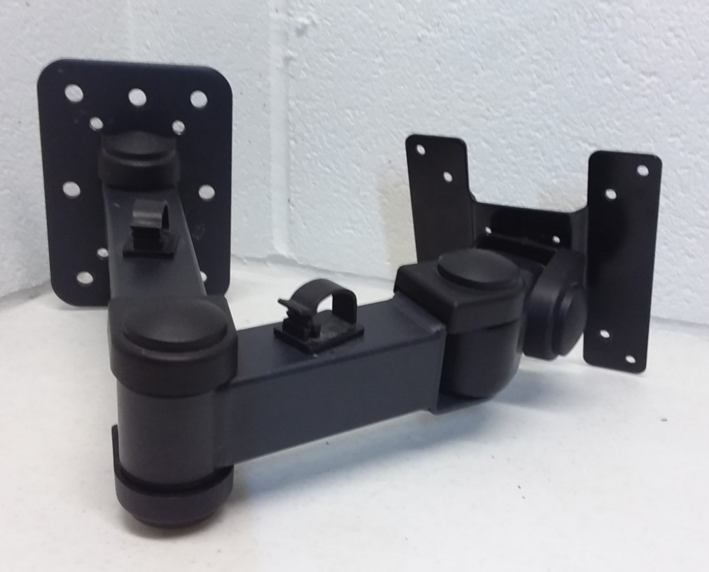 Articulating Arm Bracket Extends Wall Mount Black LCD Wall Swing Arm
