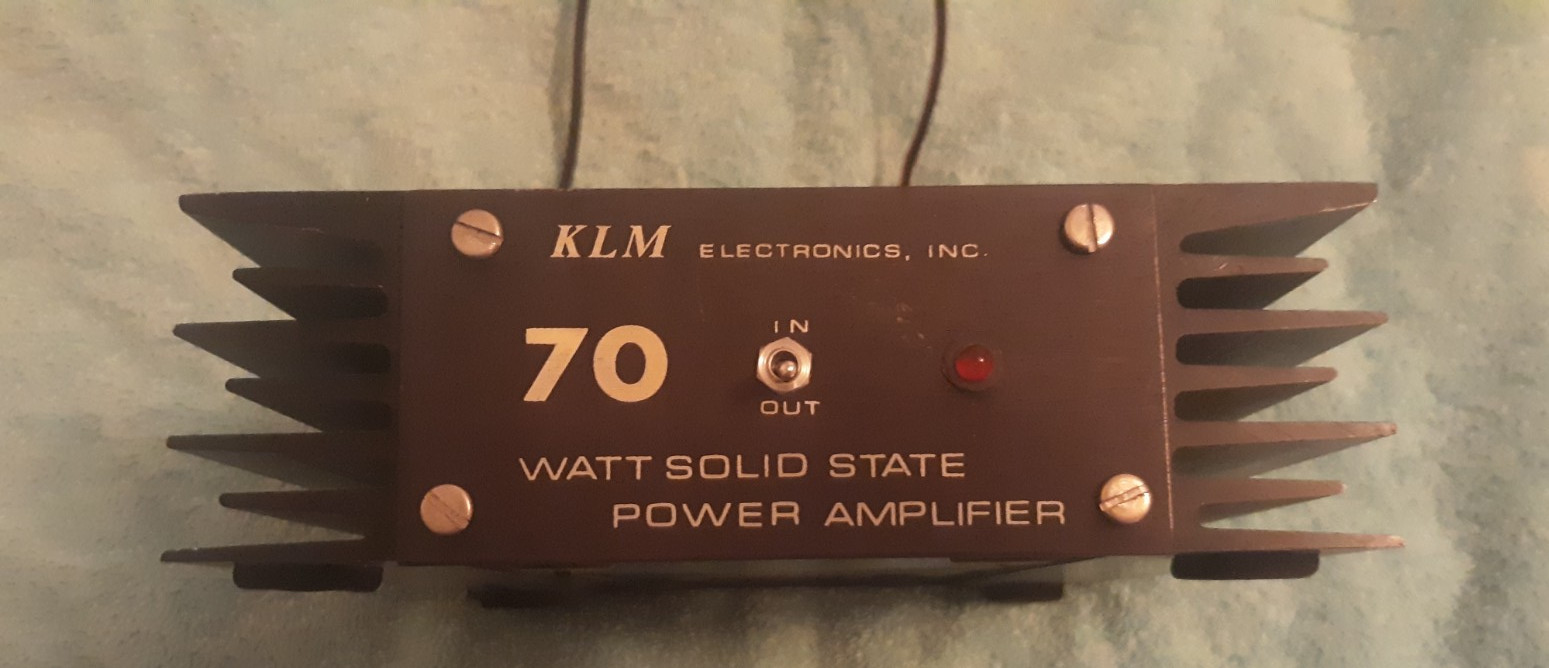 KLM Electronics 70W 70 watt Solid State Power Amplifier PA 10-70BL