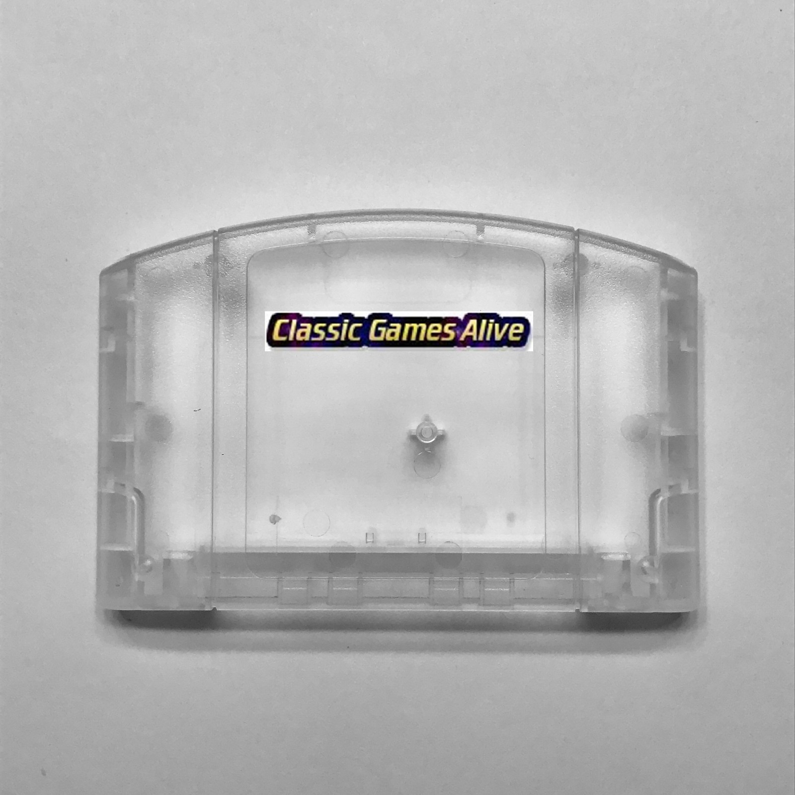 N64 Nintendo 64 Replacement Clear Transparent Case Cart Shell