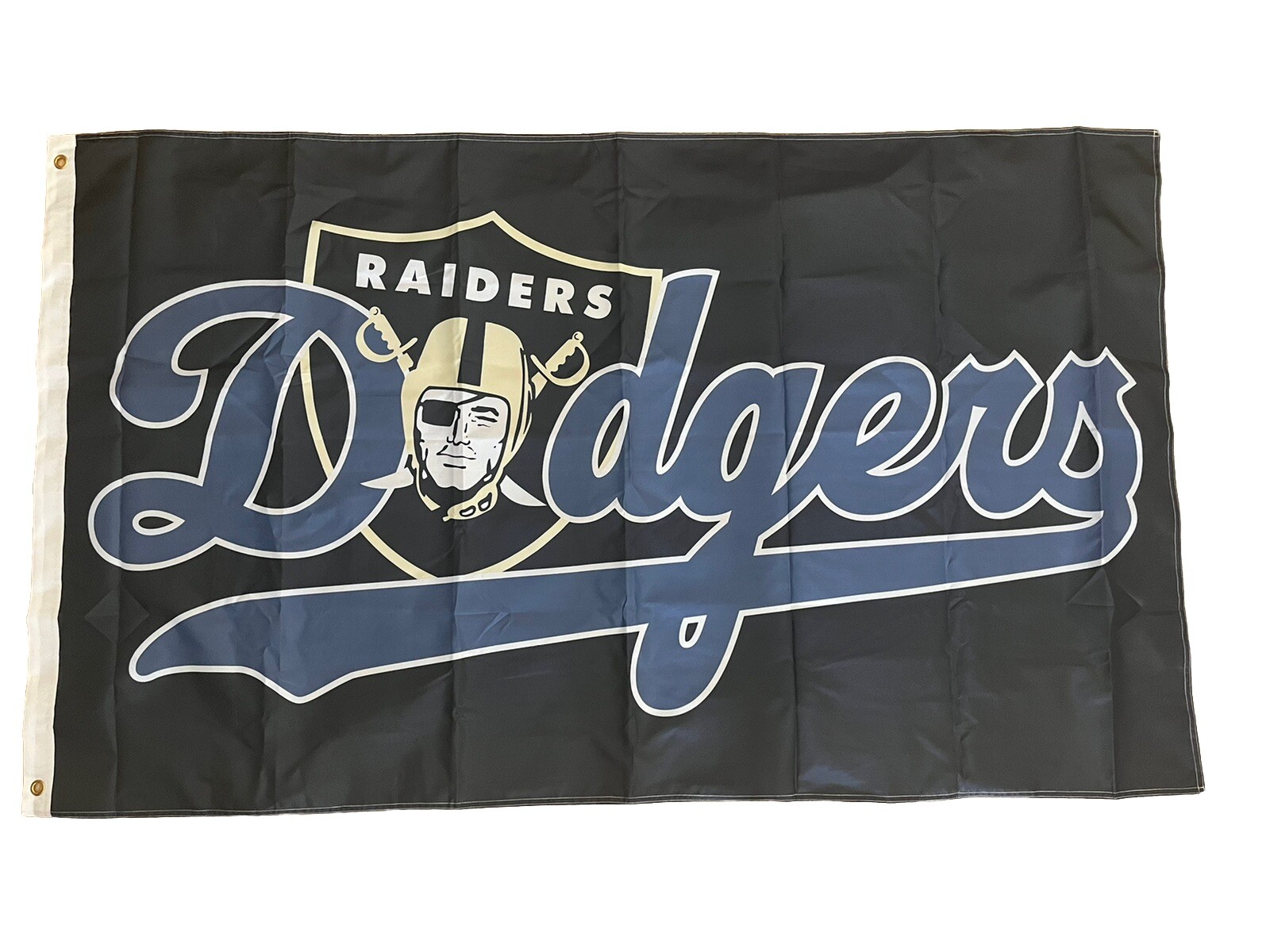 Los Angeles LA Dodgers Las Vegas Raiders 3x5 FT Flag Banner CA Seller Fan Gift