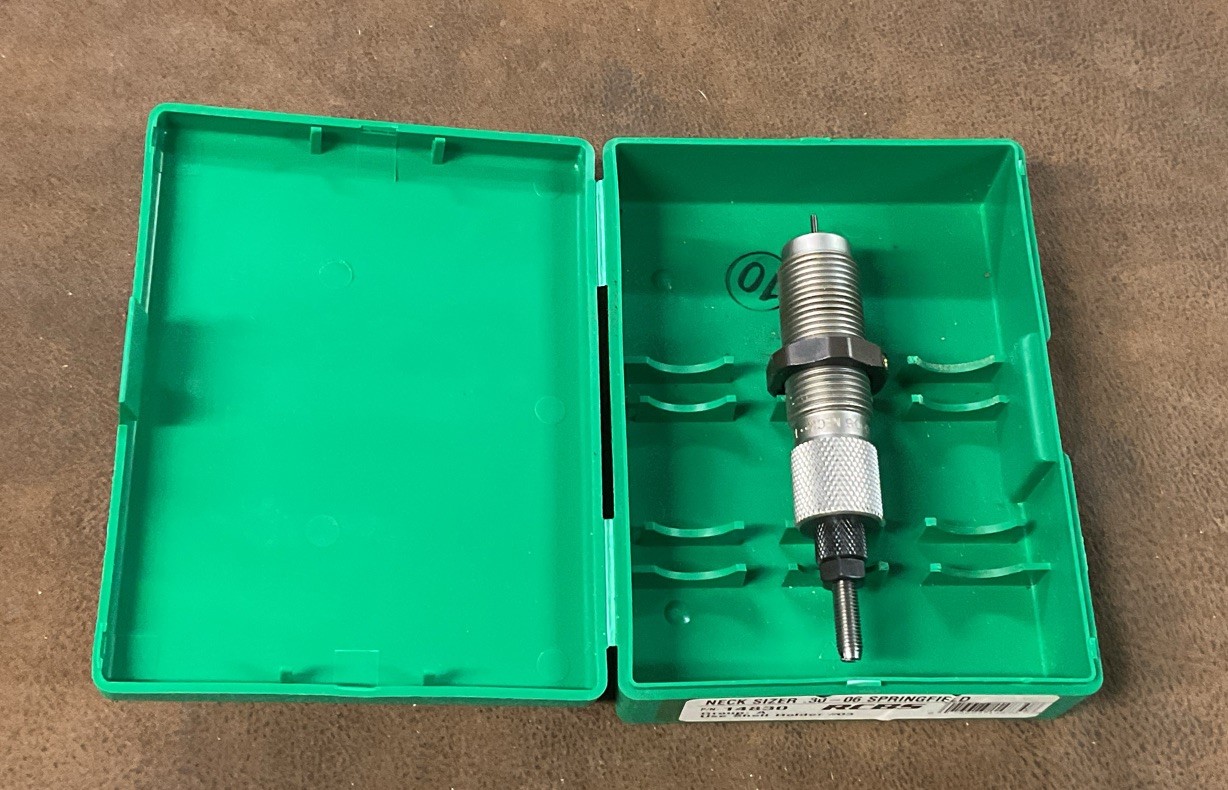 RCBS #14830 30-06 Springfield Neck Sizer Reloading Die Set-Clean