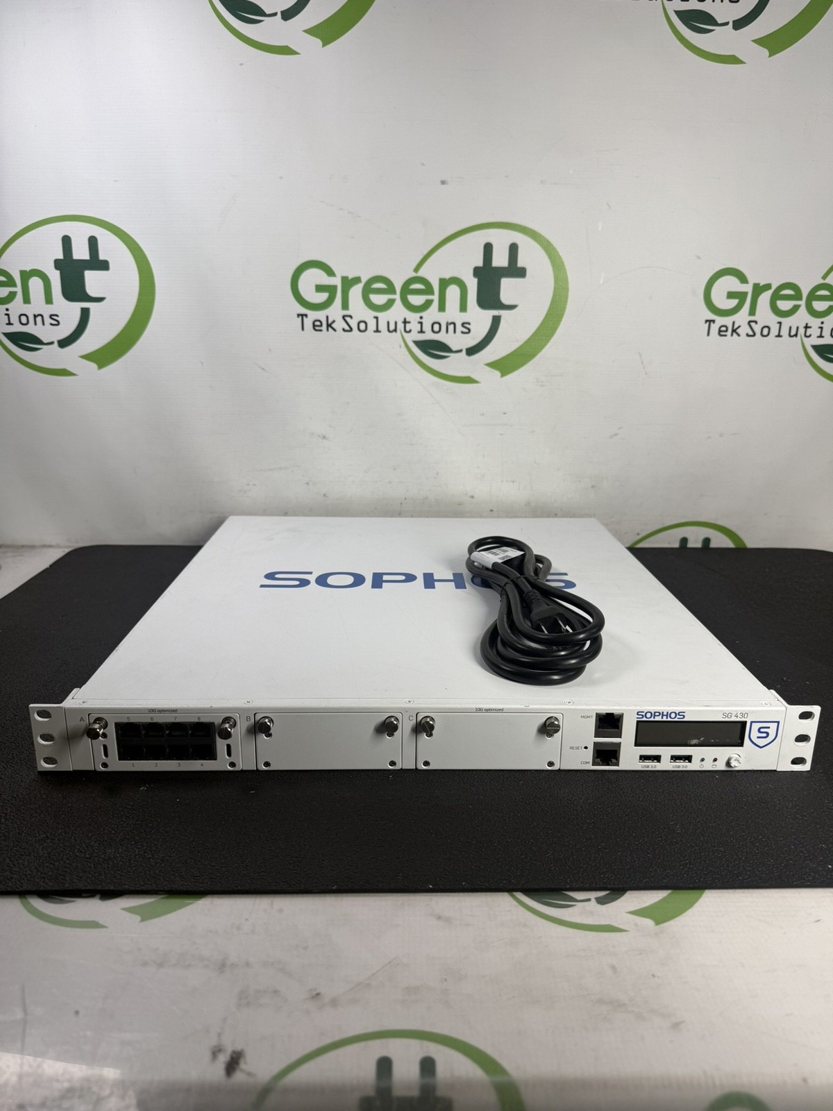 Sophos SG 430 Rev 1 Firewall 16GB RAM w/ 8 Port NIC NIP-51084-B40