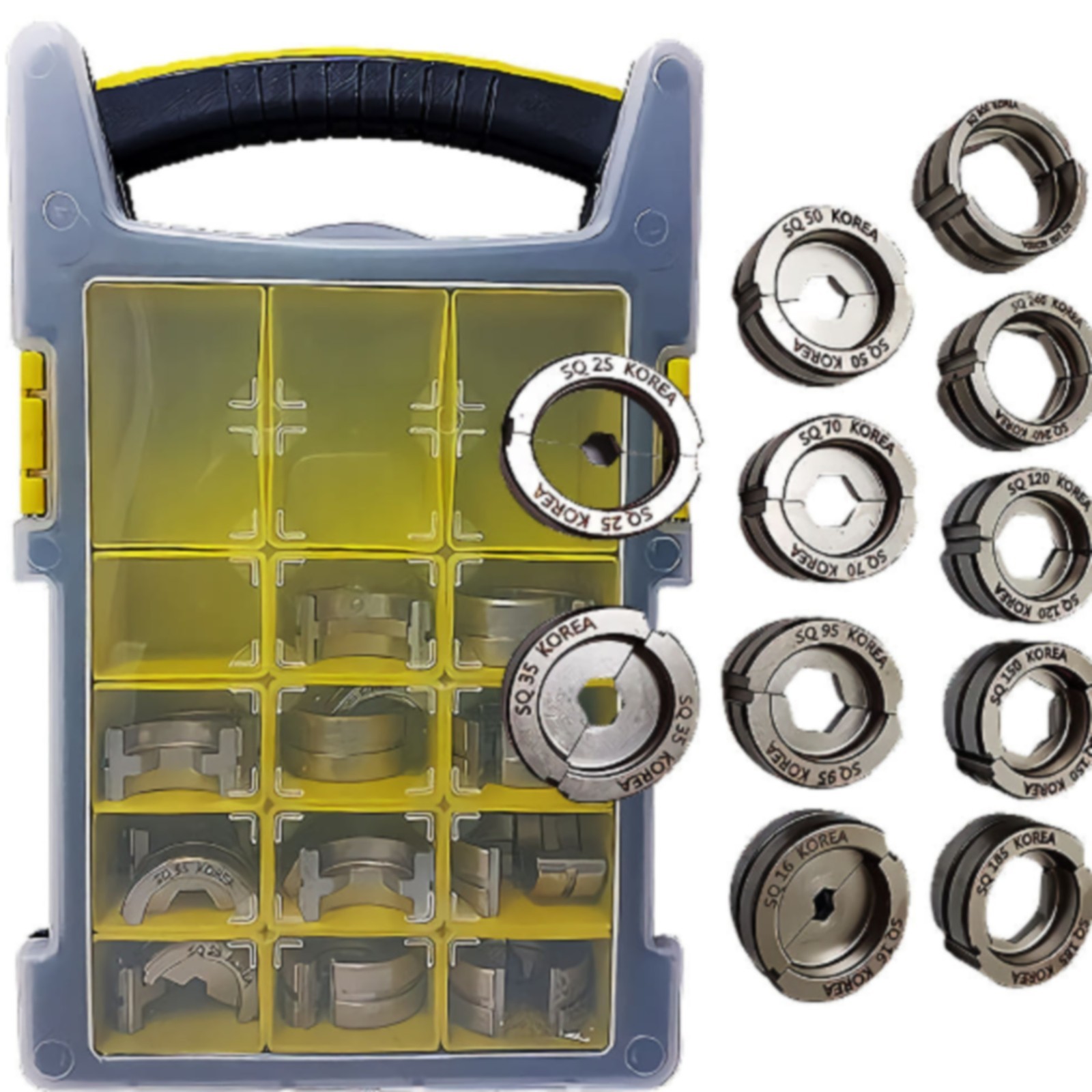 11Pc Crimping Die Set for Milwaukee M18 HCCT HCC Hydraulic Crimper