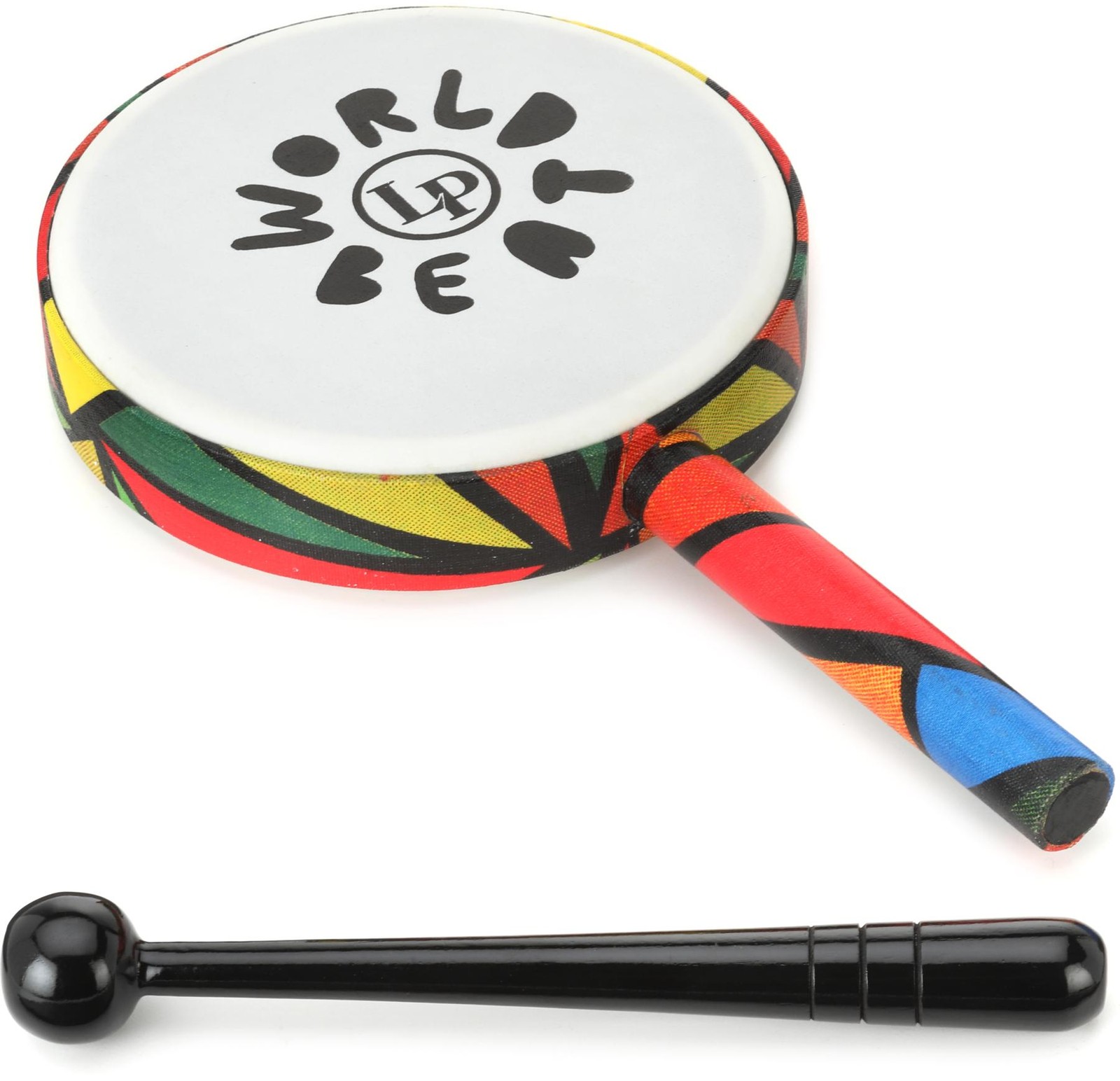 Latin Percussion World Beat Mini-Tom - 6 inches, Small, Multicolor