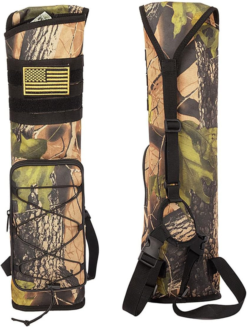 Archery Quiver for Arrows Multi-Function Back with Molle System Tactical Arrow H