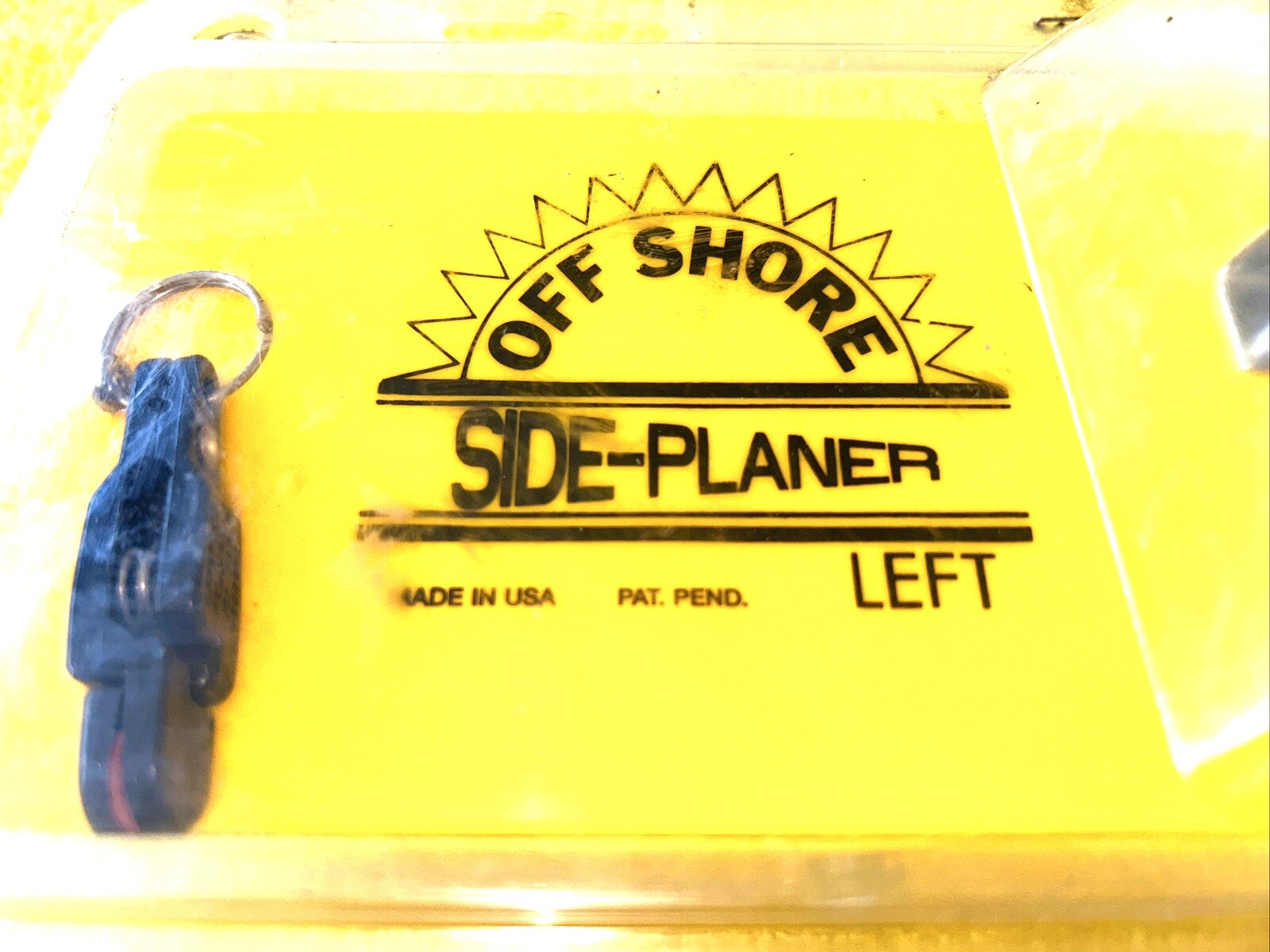 Original Off Shore Side Planer Left Board Trolling Fishing OR-12 Made in the USA
