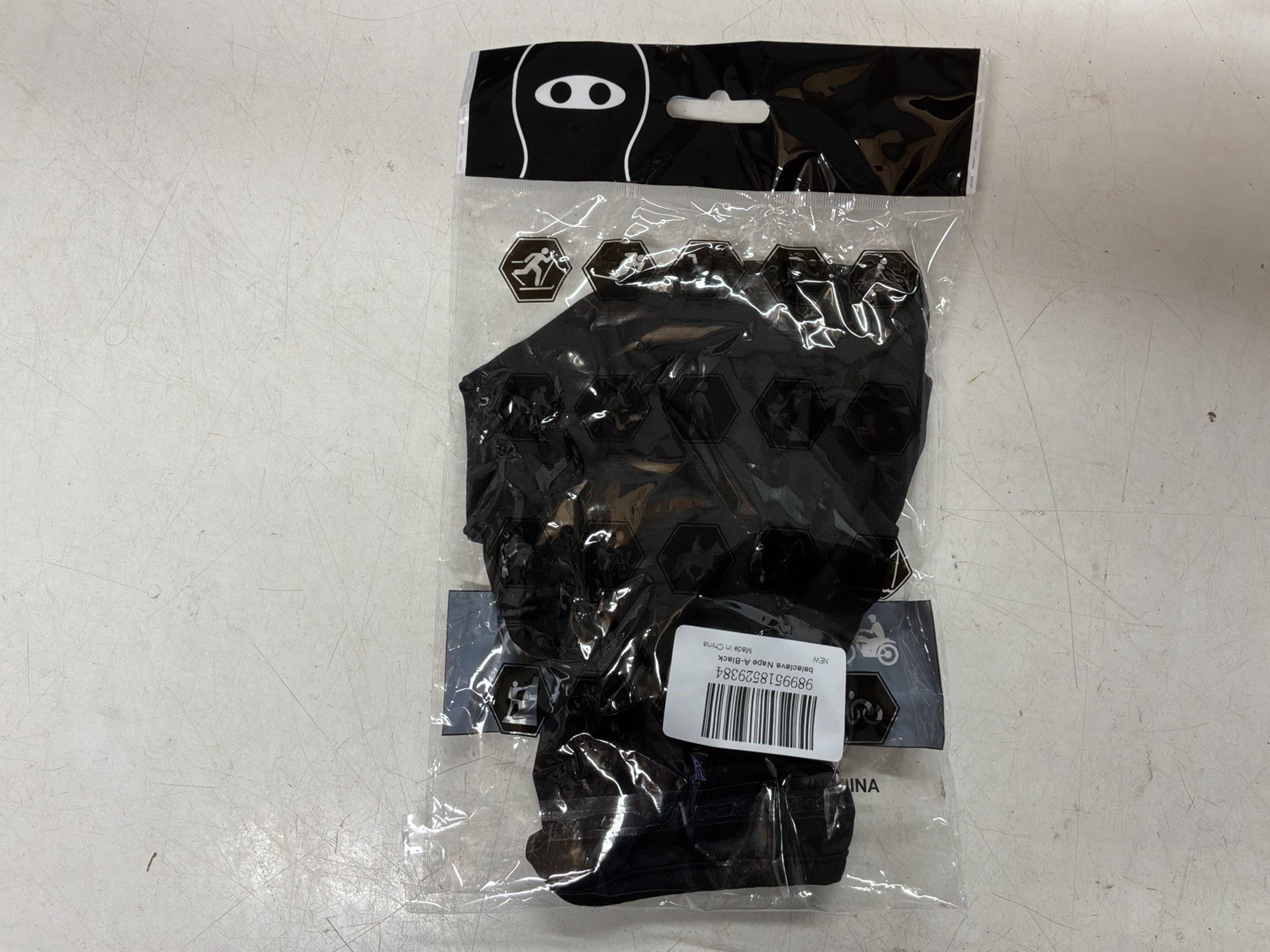 Black Nylon Balaclava -one size