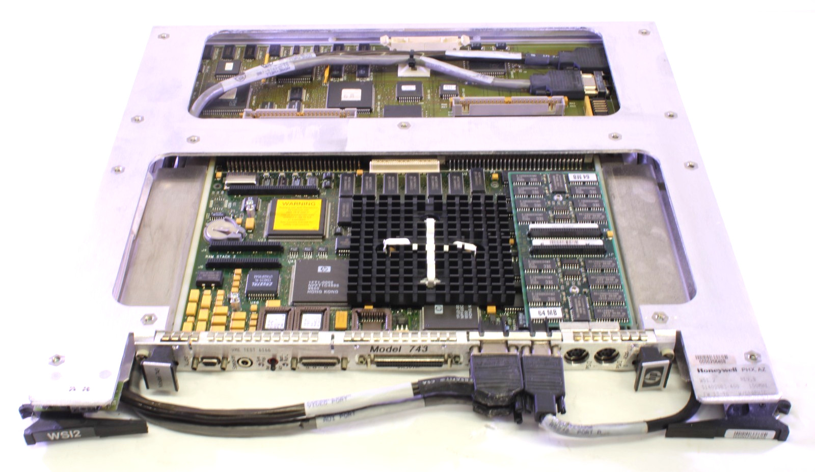 Honeywell 51402083-400 WSI2 Memory Processor Module Model 743, For Parts/Repair