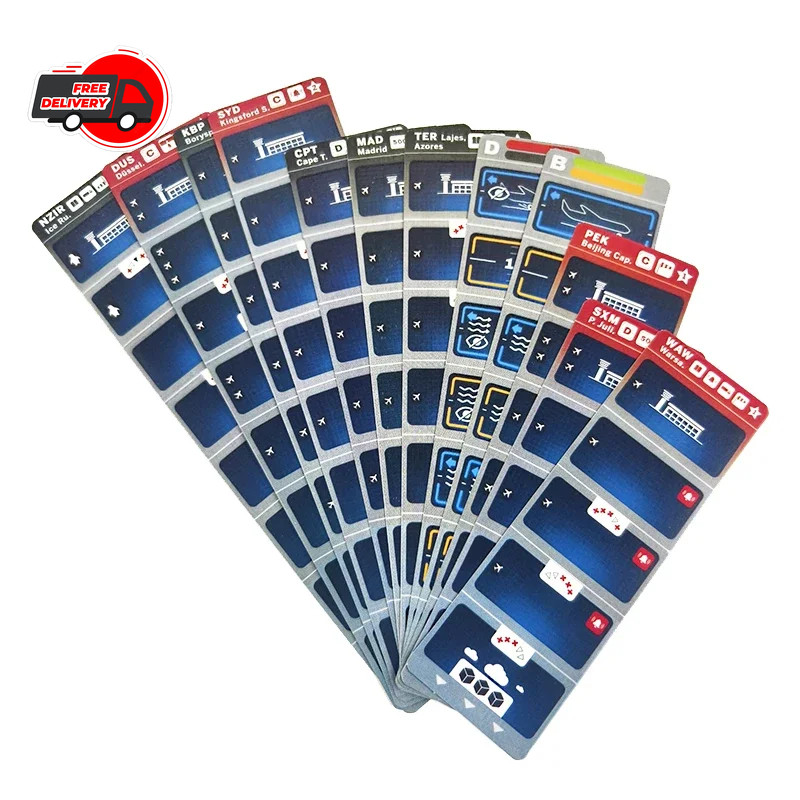 Sky Team Turbulence Expansion Board Game – 20 Scenarios, Extra Rules & Modules