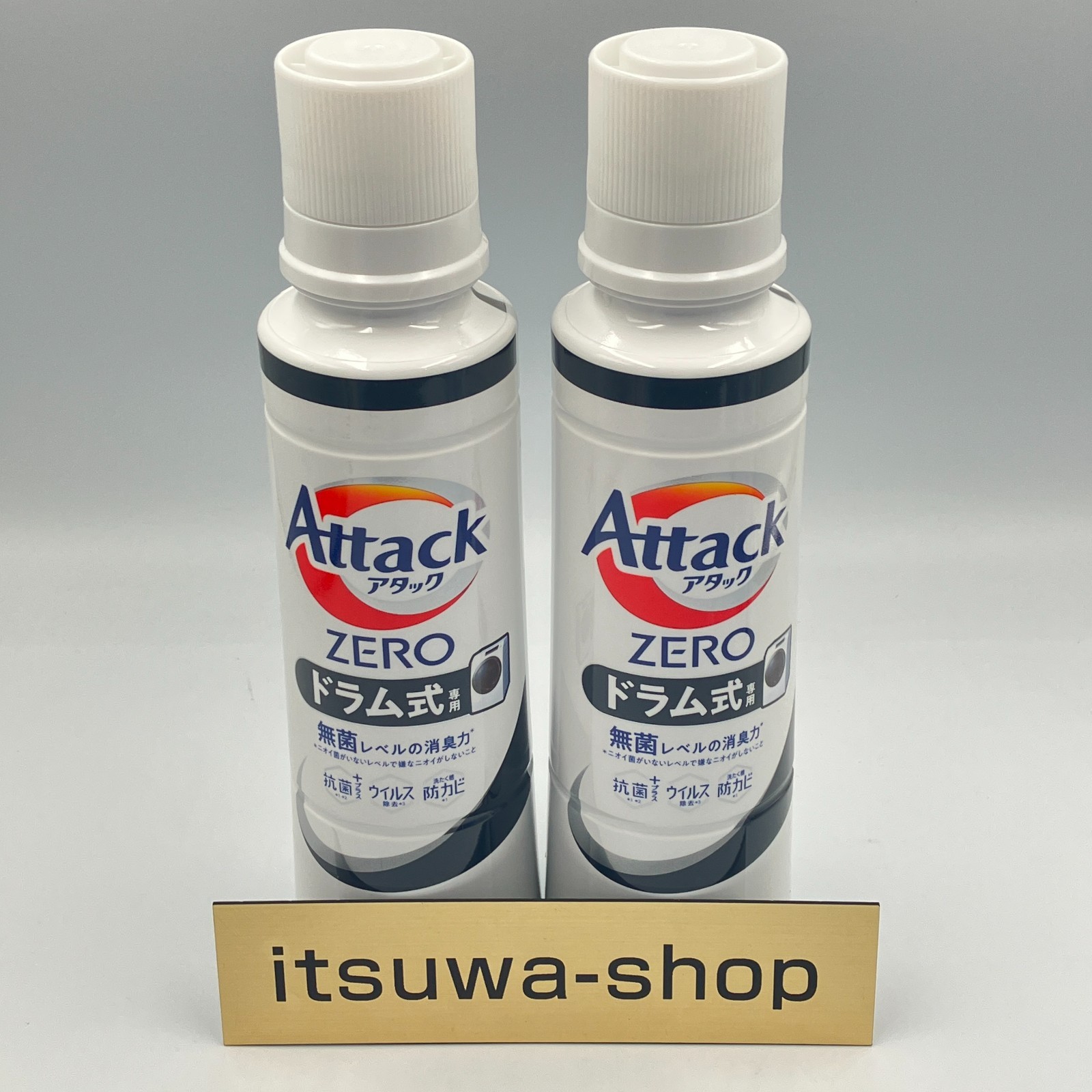 KAO Detergent ATTACK Zero For drum type washing machine 20oz (580gml)