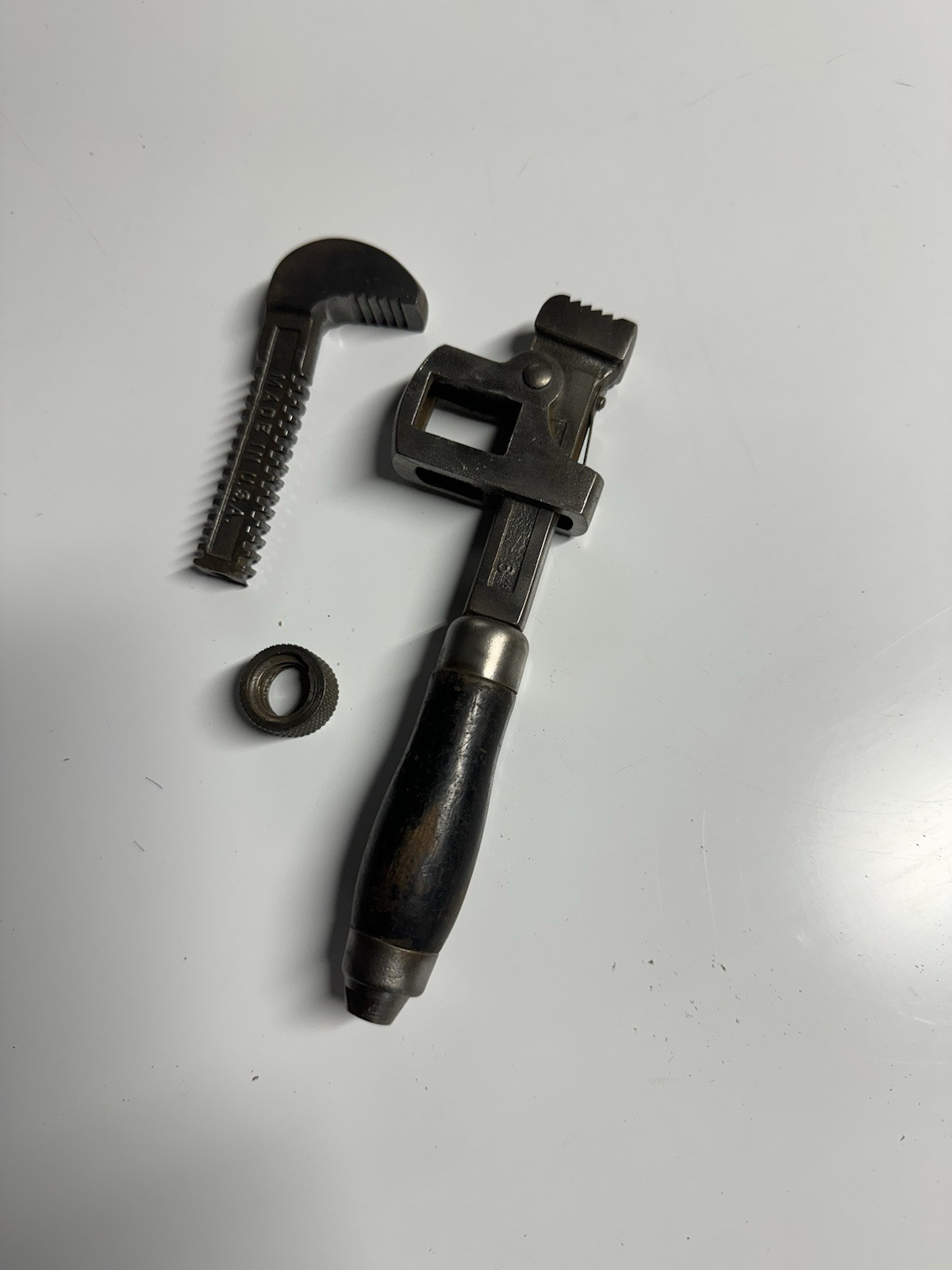 Vintage 8" Monkey/Pipe Wrench