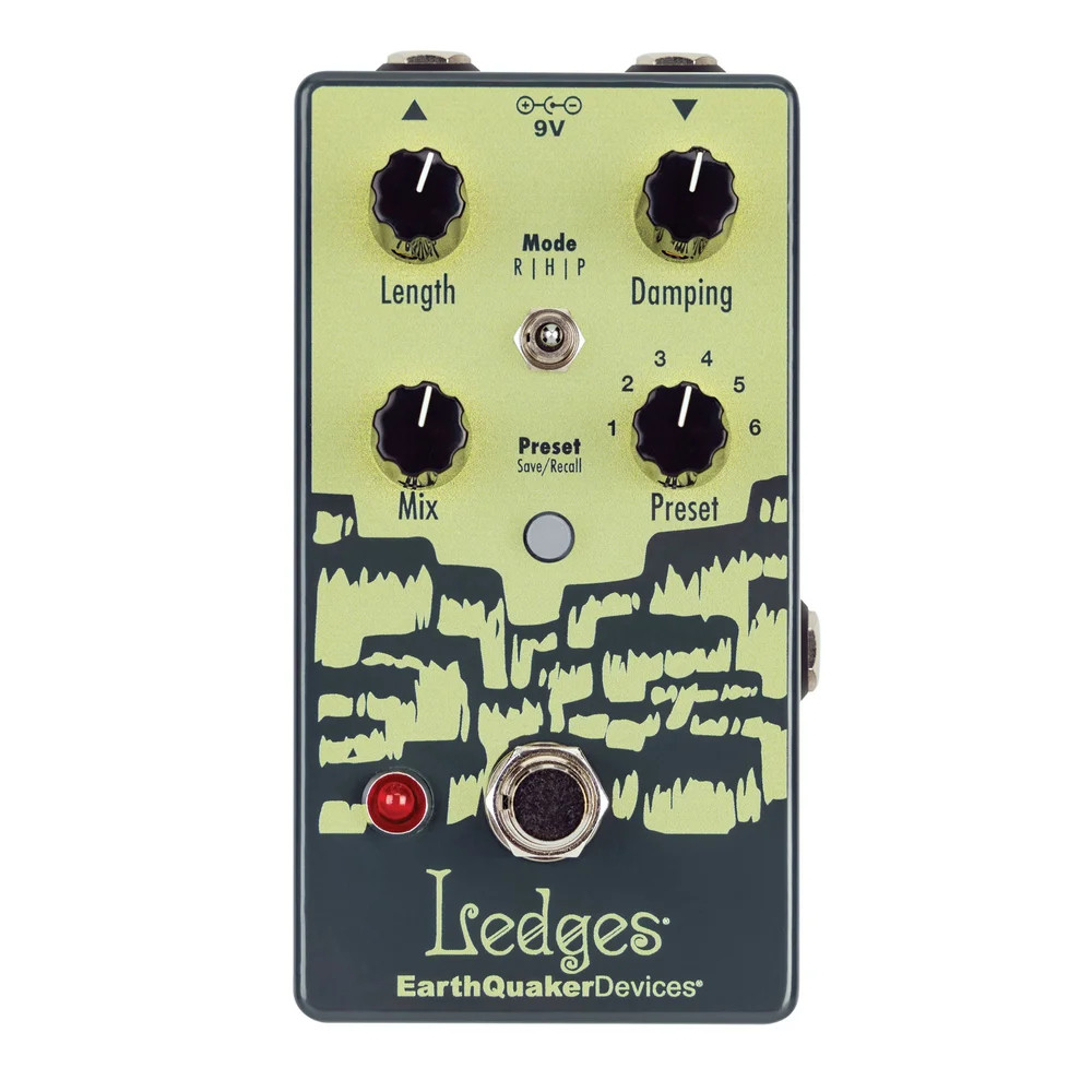 EarthQuaker Devices Ledges Tri-Dimensional Reverberation Machine Reverb