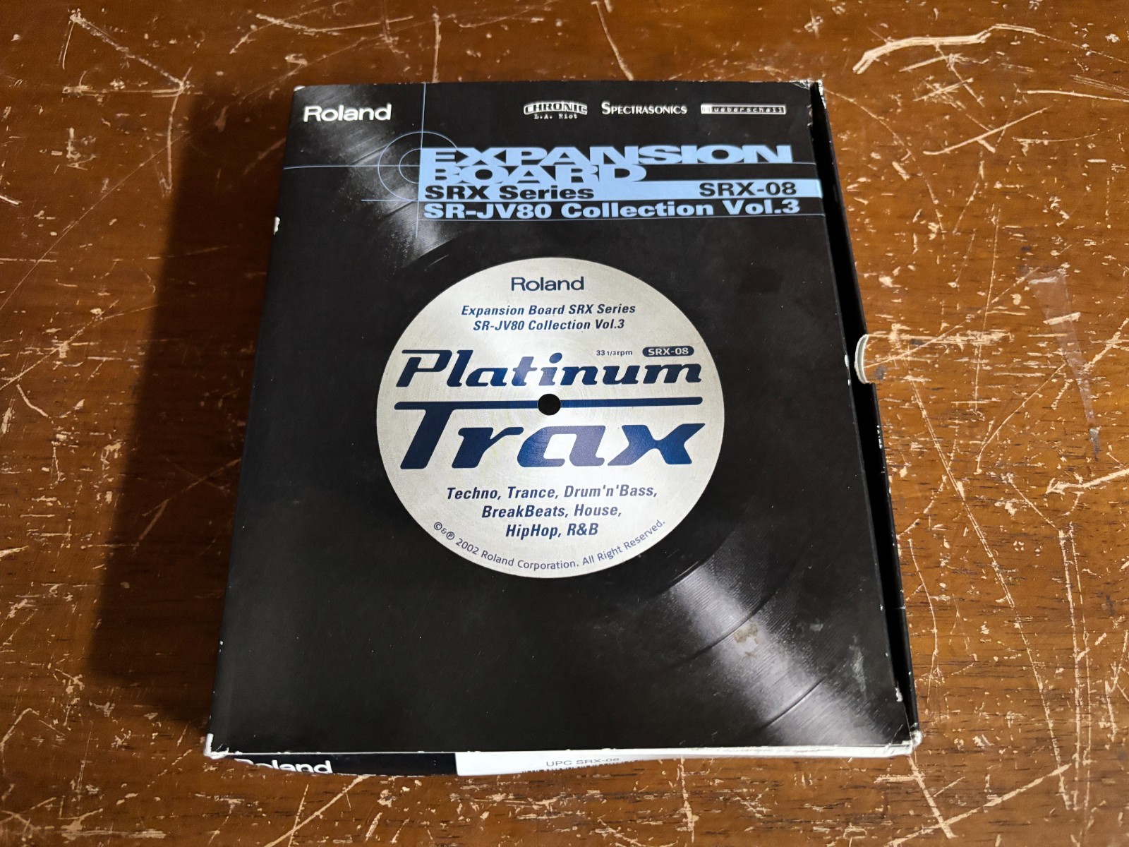 Roland SRX-08 Platinum Trax Expansion Board w/ box
