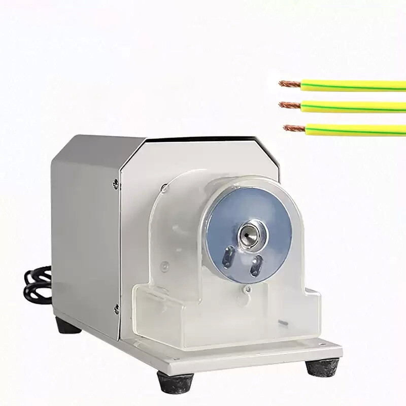 Semi Auto insulated Wire Stripping Machine Strip Peeling twisting machine XC-180