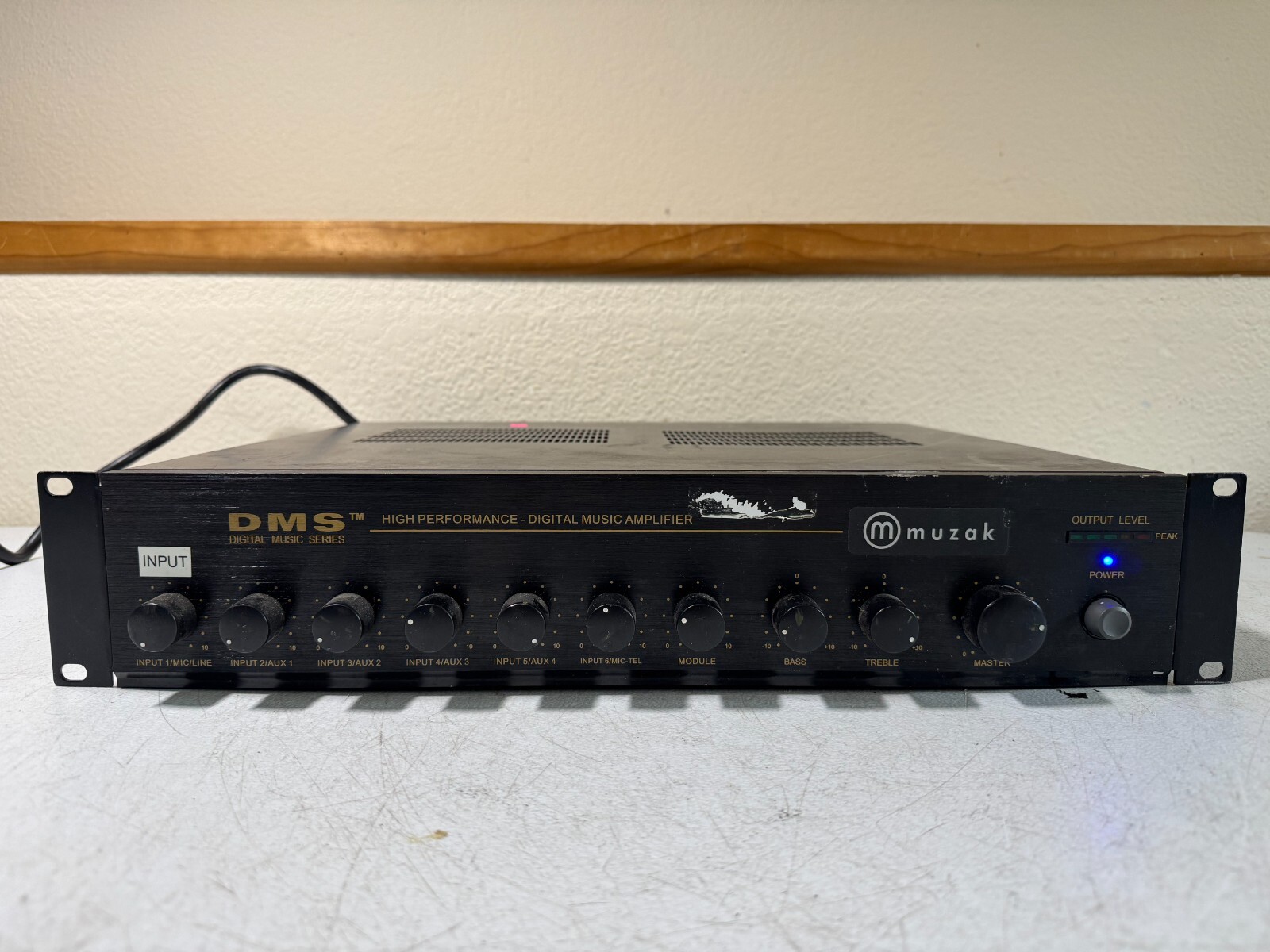 Paso DMS-3260B Professional High Performance Digital Music Amplifier Rack Mount