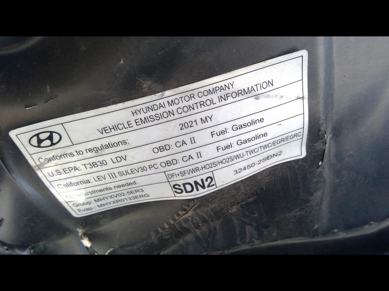 20-21 SONATA Engine ECM Electronic Control Module 2.5L US Built 391042SDF0