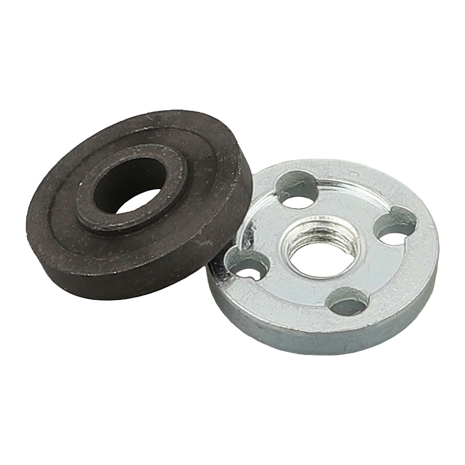 M10 Thread Angle Grinder Metal Pressure Plate Inner Outer Flange Nut Set Tools