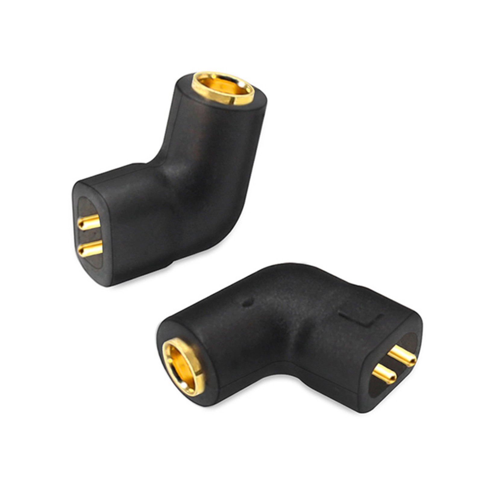 2Pcs MMCX Female to 0.78MM Male Headphone Adapter Connector For Revonext /BQEYZ