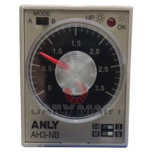 New In Box ANLY AH3-NBTime Relay AC220V