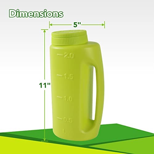(2-Set) Multipurpose 2L Handheld Spreaders (Blue and Green) - Handheld Shakers