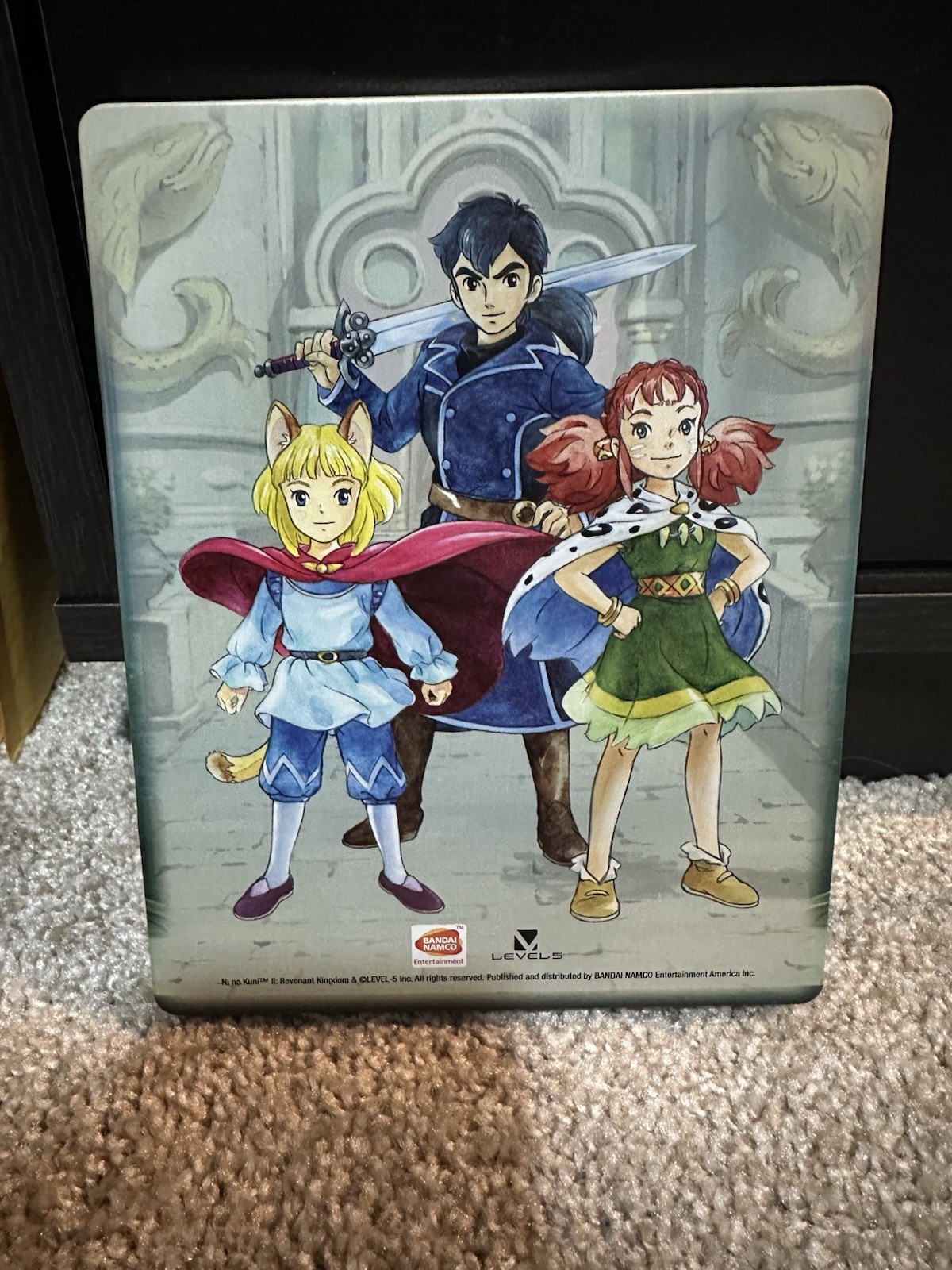 Bandai Namco Ni No Kuni II Revenant Kingdom SteelBook Edition Case Only