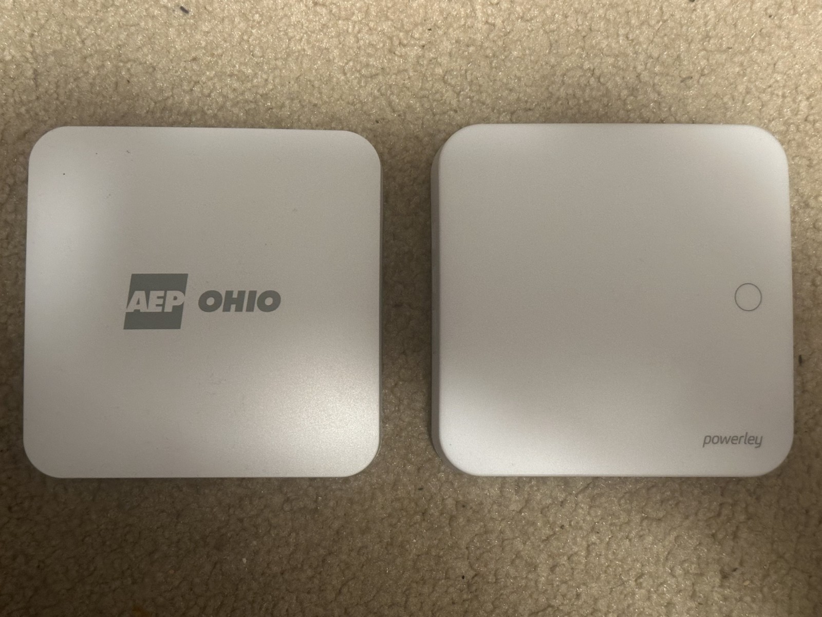 Powerley Smart Thermostat T1.0 Z Wave Plus AEP Ohio Energy Bridge Combo