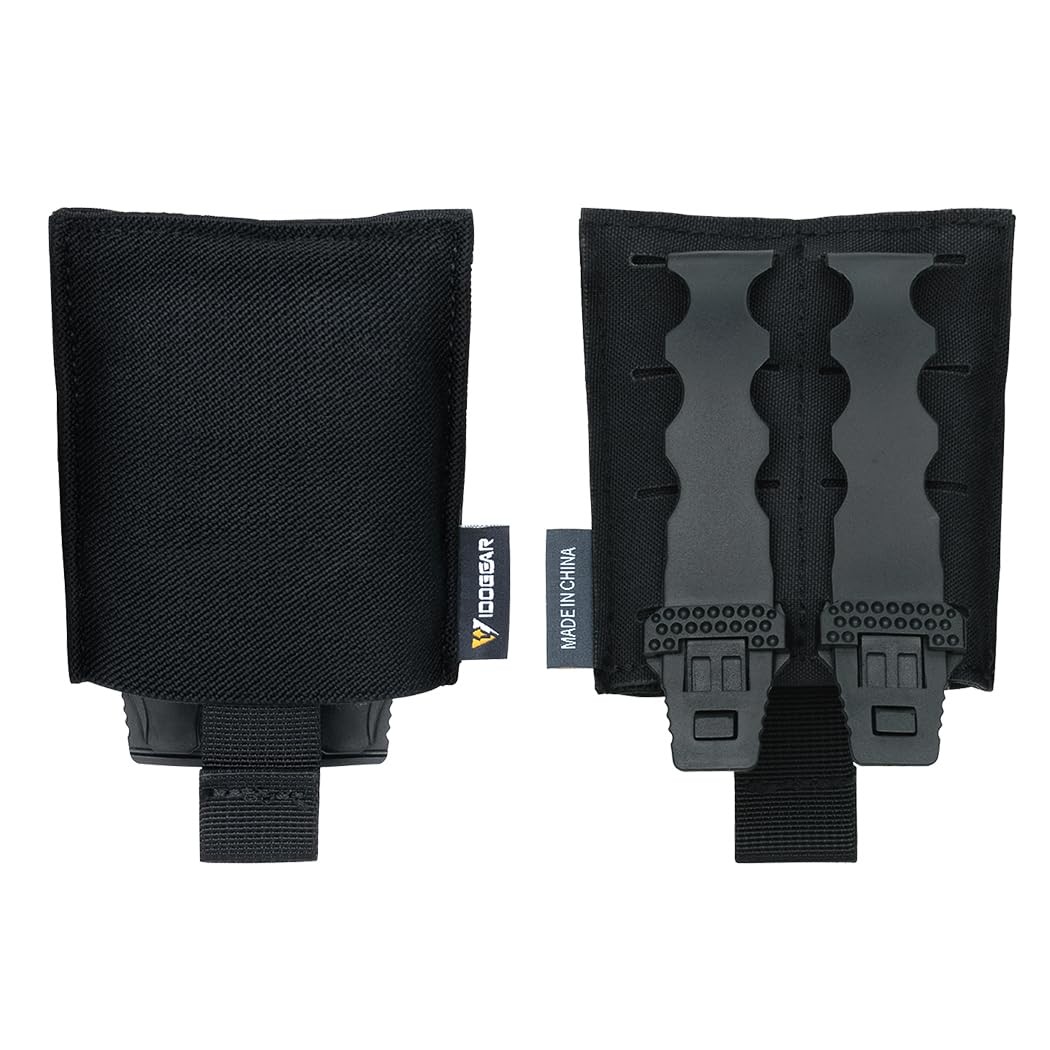 Tactical MOLLE Folding Dump Pouch Utility Tool Pouch Roll Up Quick-Release Ma...