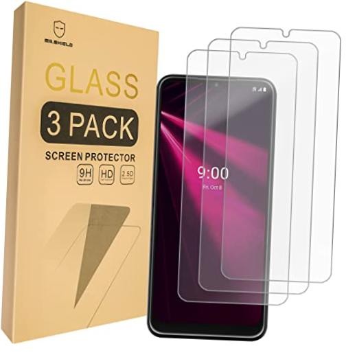 [3-Pack] Designed For T-Mobile REVVL V 4G [6.5 Inch] [Tempered Glass] [Japan