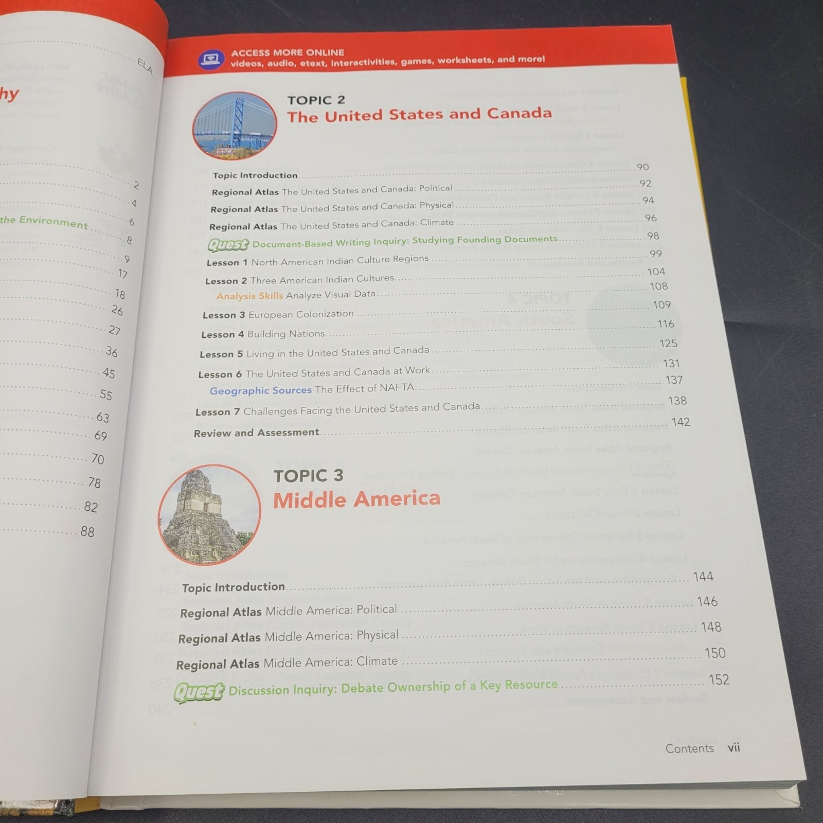 MY WORLD INTERACTIVE World Geography Middle School Textbook Multiple Available