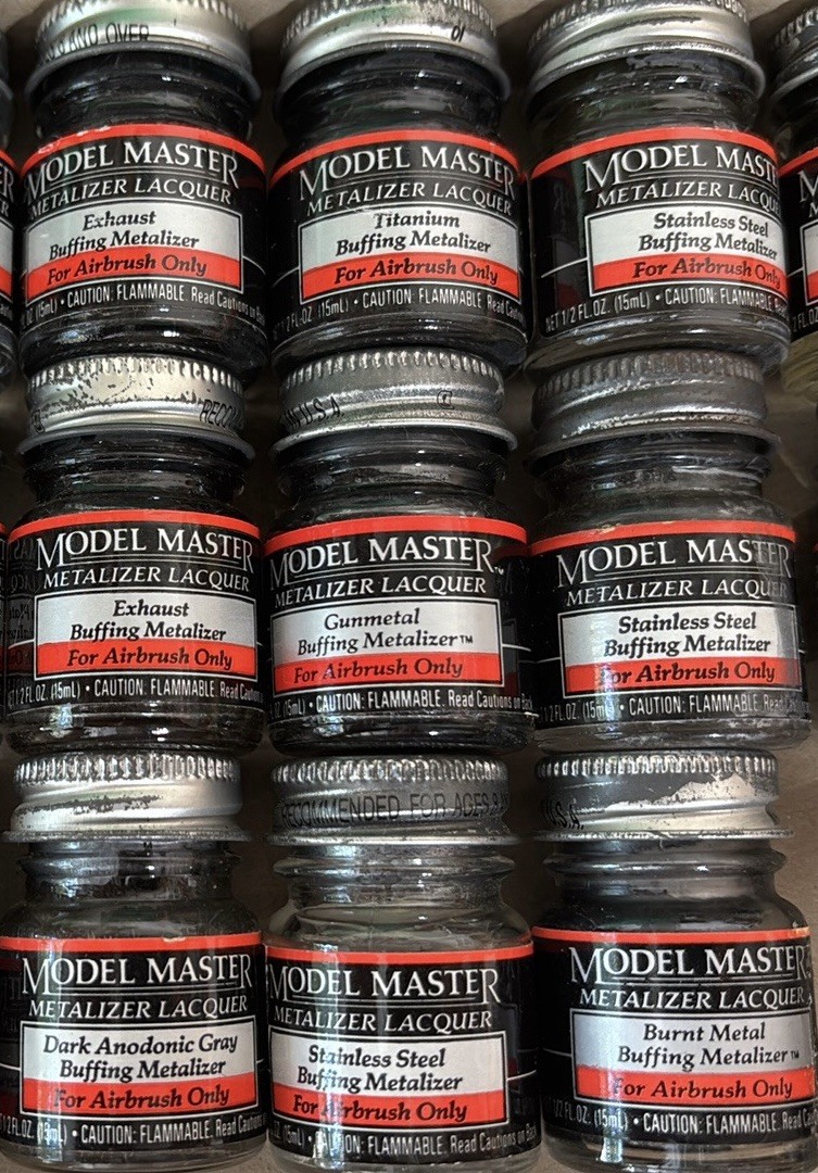Model Master Metalizer Lacquer Paint  (Pick Your Color)
