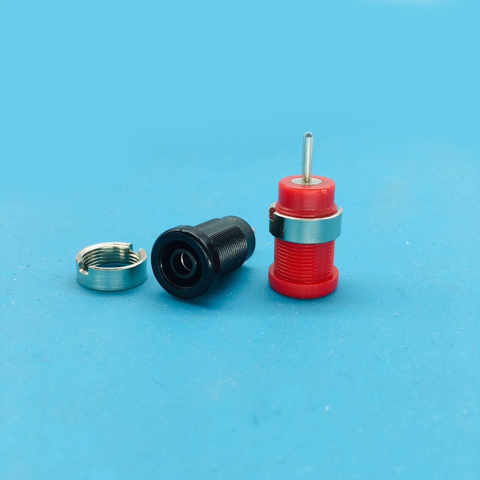 10PCS Safety sheath 4MM Binding Post Multimeter Oscilloscope 4mm Banana Socket
