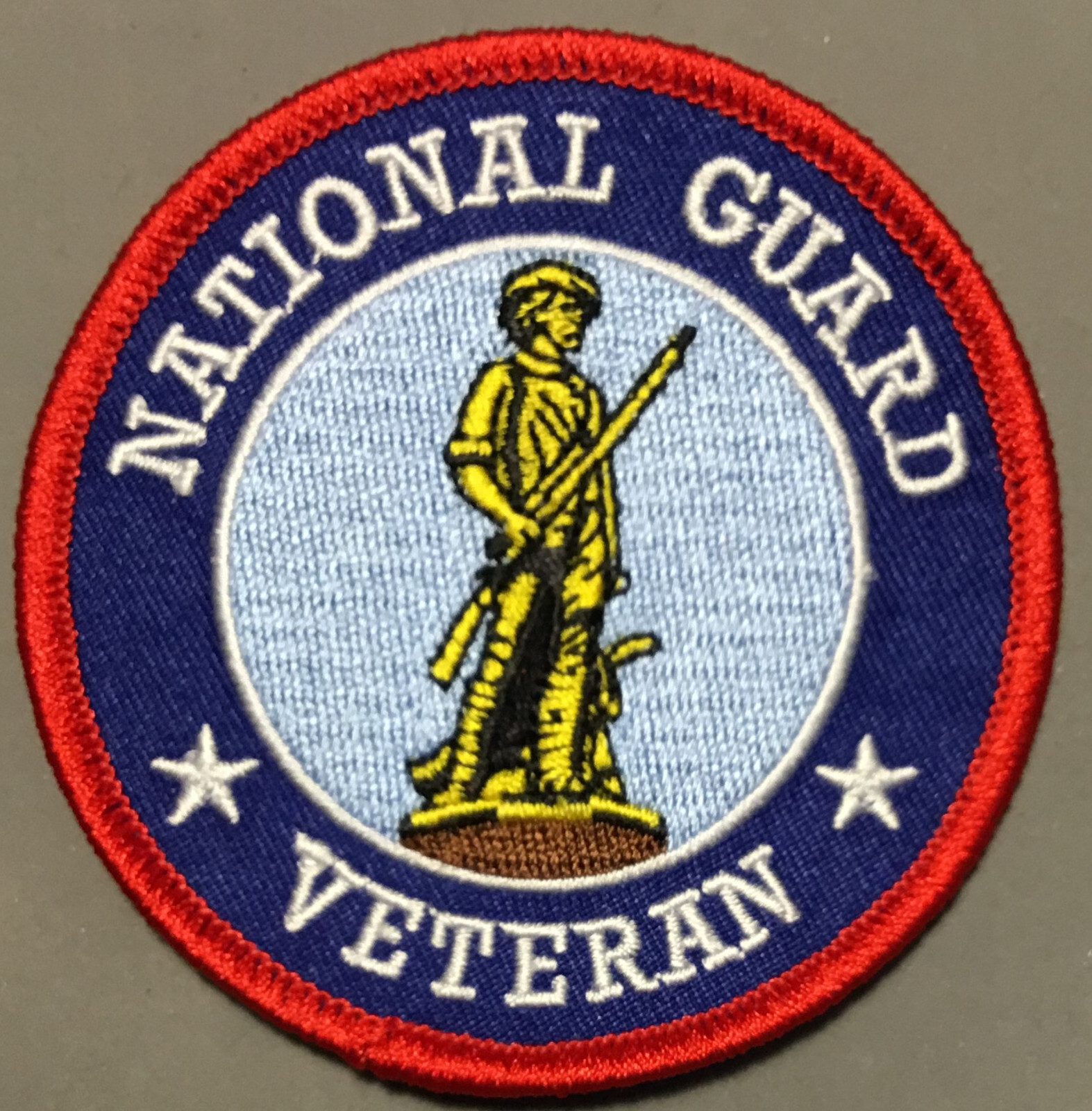National Guard Veteran licensed patch
