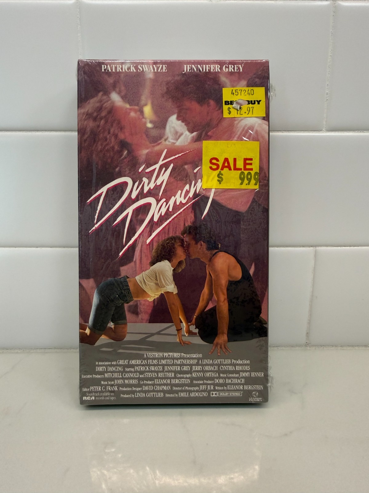 Vintage Dirty Dancing VHS 1988 Vestron Video, Fully Sealed, Never Used