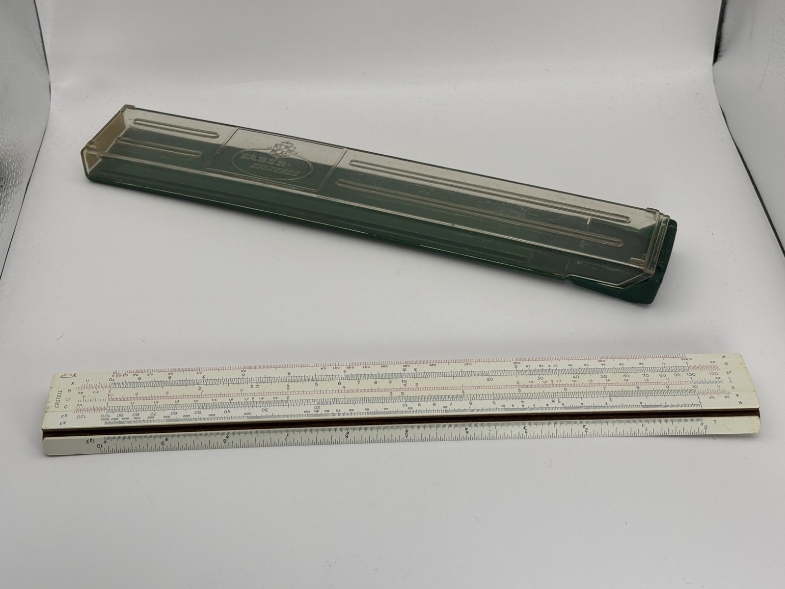 Vintage Faber Castell 1/54 Slide Rule Darmstadt Scientific PLEASE READ