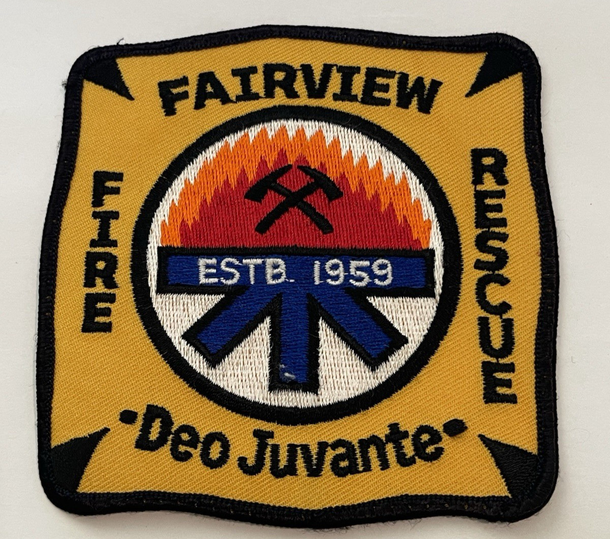 Fairview North Carolina Fire Rescue Patch Uniform Take Off
