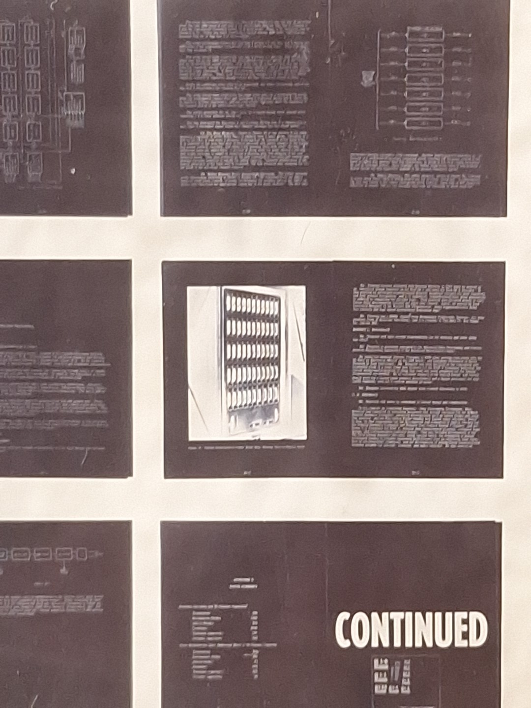 Vtg Military Microfiche Message Buffer System Proposal 1962 CPP-341