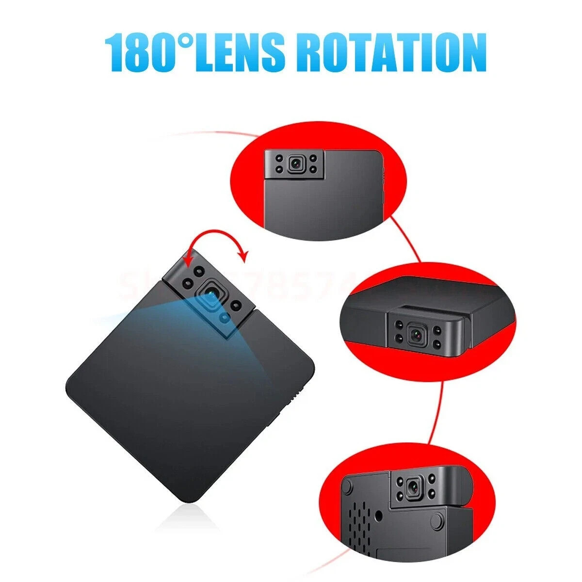 2025 Smart Mini WiFi Camera Wireless 1080P HD Night Cam Home Security