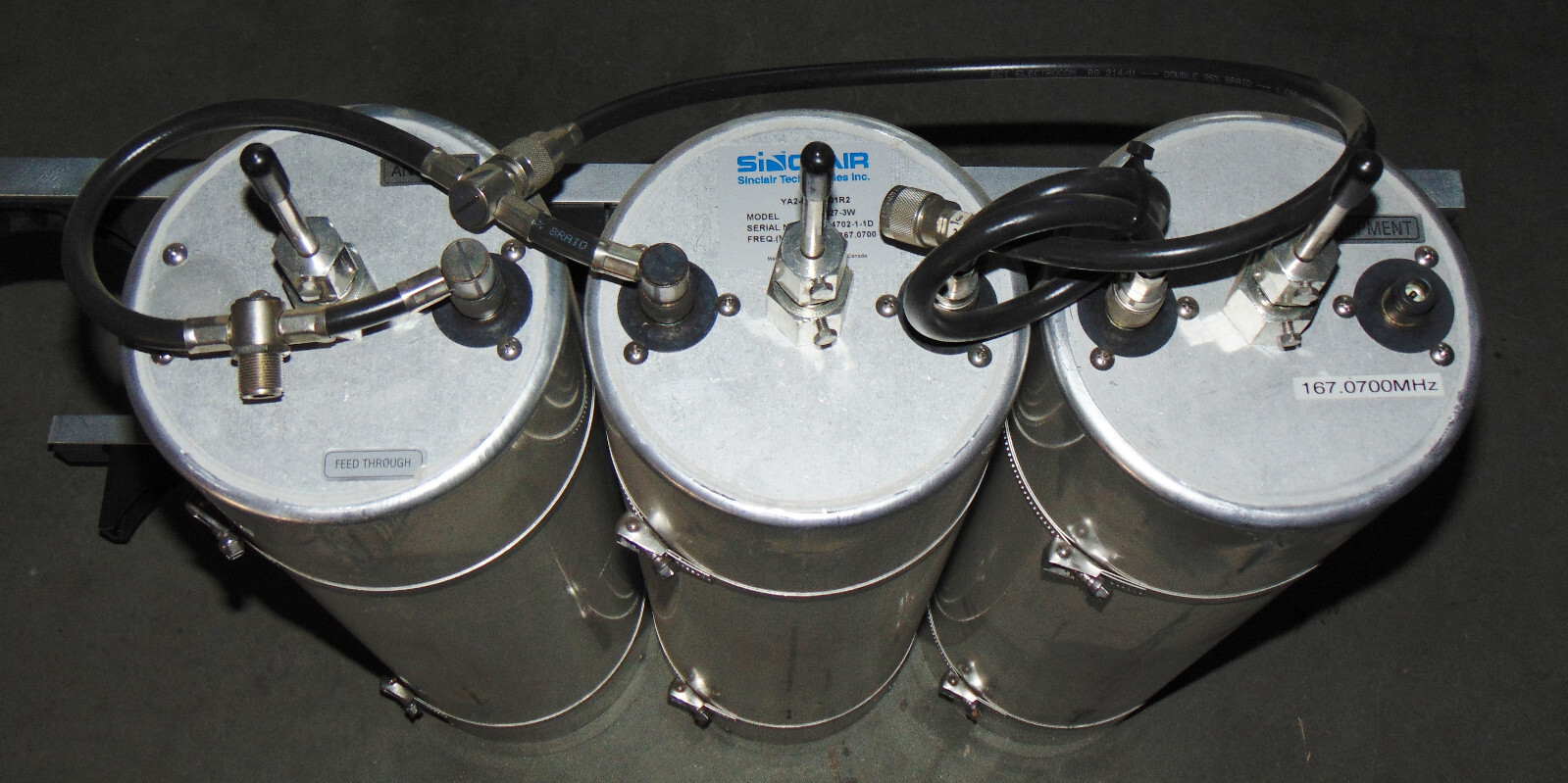 Sinclair Technologies VHF Cavity Duplexer / Combiner YA2-02175-01R2