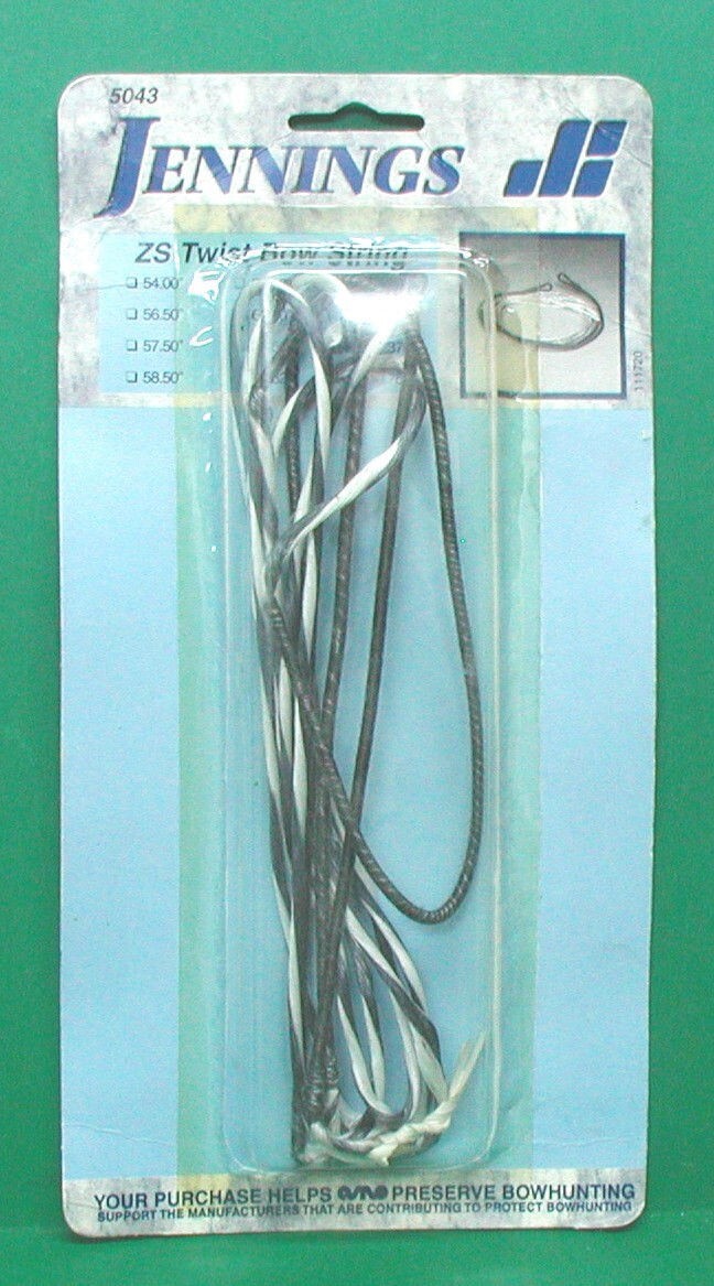 New Bear Jennings Zebra ZS Twist Replacement String for One Cam Bows - 91"