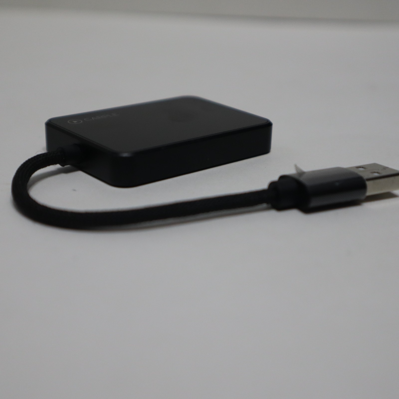 Wireless Carplay Adapter with Web App and OTA Updates, Convert Wired to Black