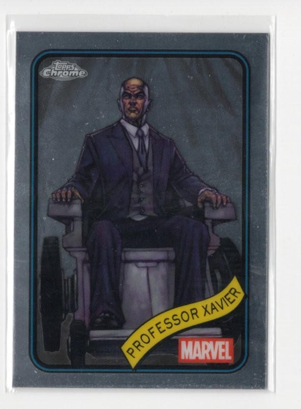 2025 Topps Marvel Chrome Professor X Xavier #27 Base Card (complete your set!)