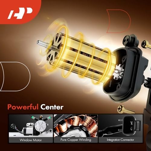 Power Window Regulator with Motor Compatible with Mitsubishi Rear Driver