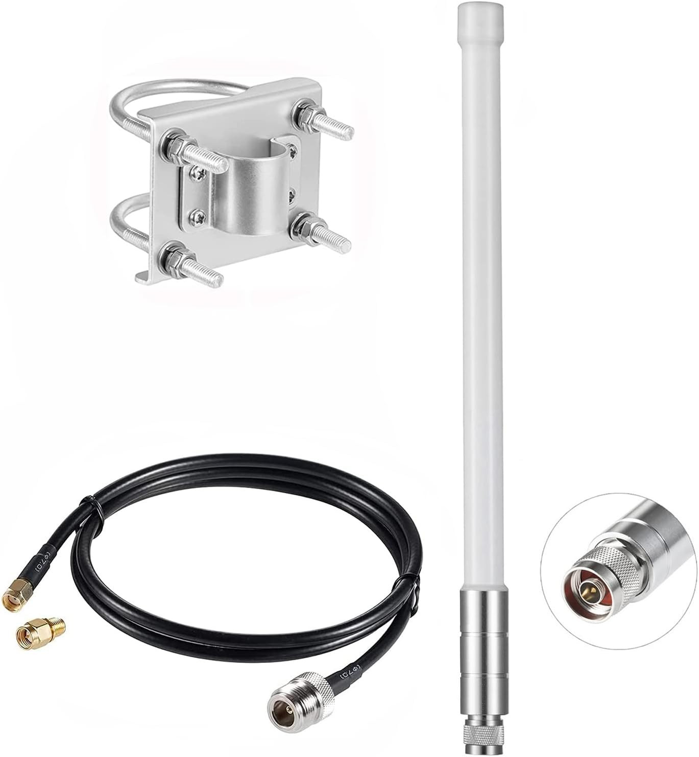 Lora 915mhz Antenna 5.8dbi Long Range Antenna with 10ft Cable for Helium Hotspot