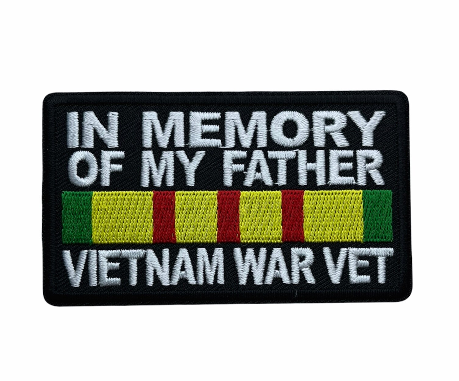 In Memory of my Father Vietnam War Vet 3 inch Iron on Patch IV3677 F4D25O