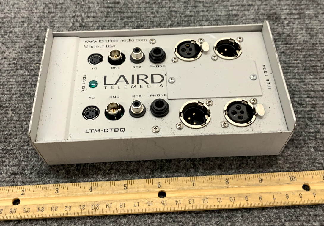 LAIRD Telemedia LTM-CTBQ Multi Cable Tester IEEE 1394