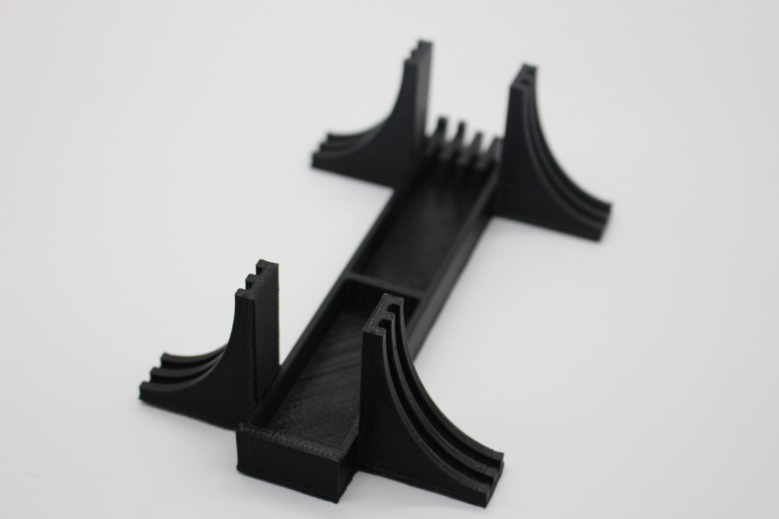 Black PS2 Slim 3D Printed Vertical Stand PlayStation 2