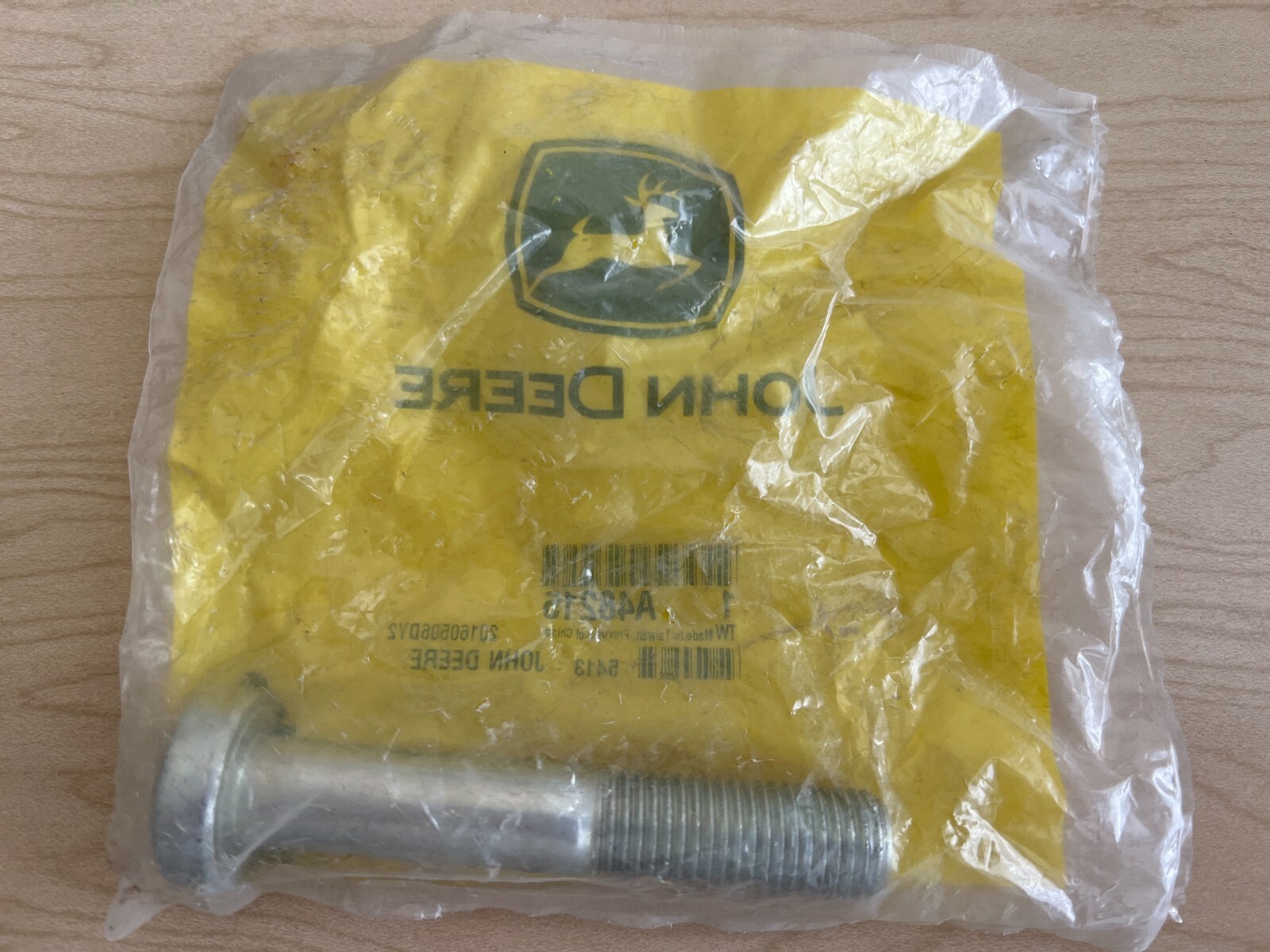 John Deere Original Equipment Bolt A48215 OEM Genuine