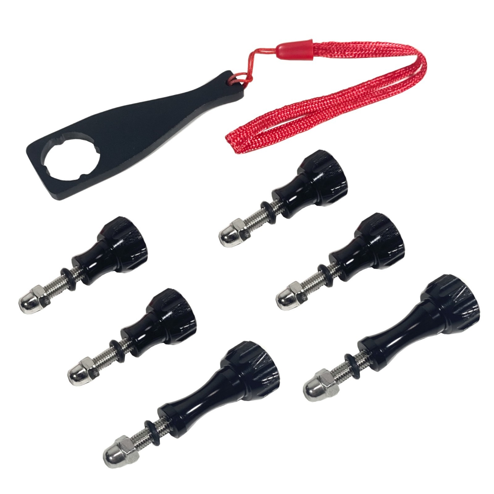 6 Pack Thumb Screws Bolt Wrench Kit for GoPro Hero Session Insta360 AKASO