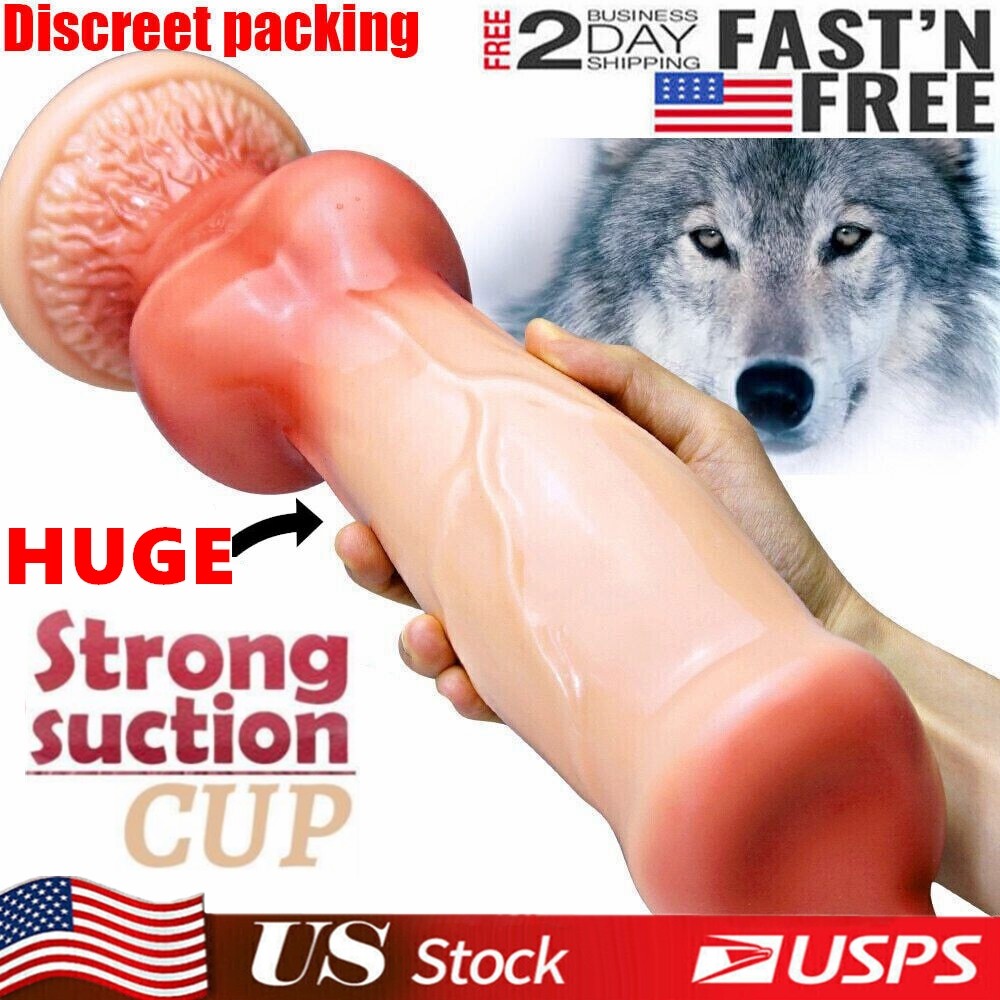Silicone Suction Cup Realistic Dildo Machine Huge Cock Women Sex Toys Thick Dong